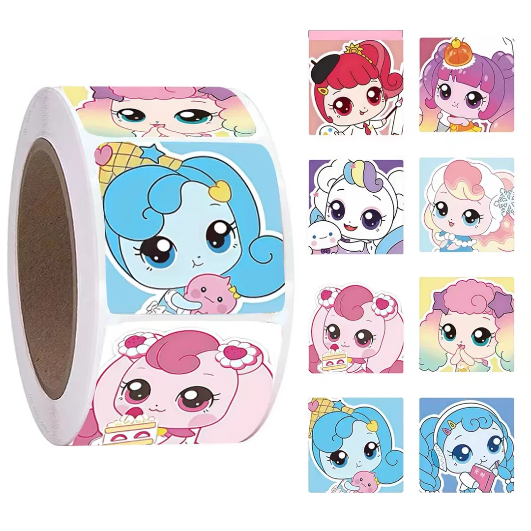 奇妙萌可贴纸可爱萌可儿童卡通老师表扬贴幼儿园奖励贴纸贴画文具