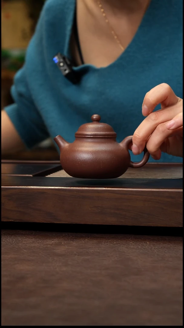 茶壶紫砂底槽清小容天170cc左右-