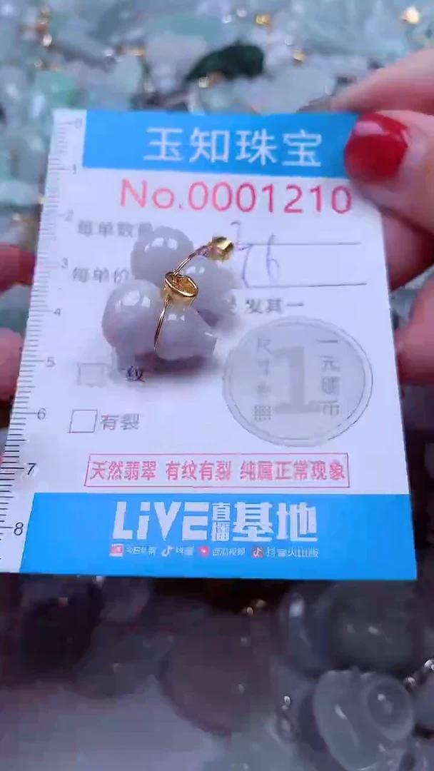 吊坠(不含链)未镶嵌翡翠1210