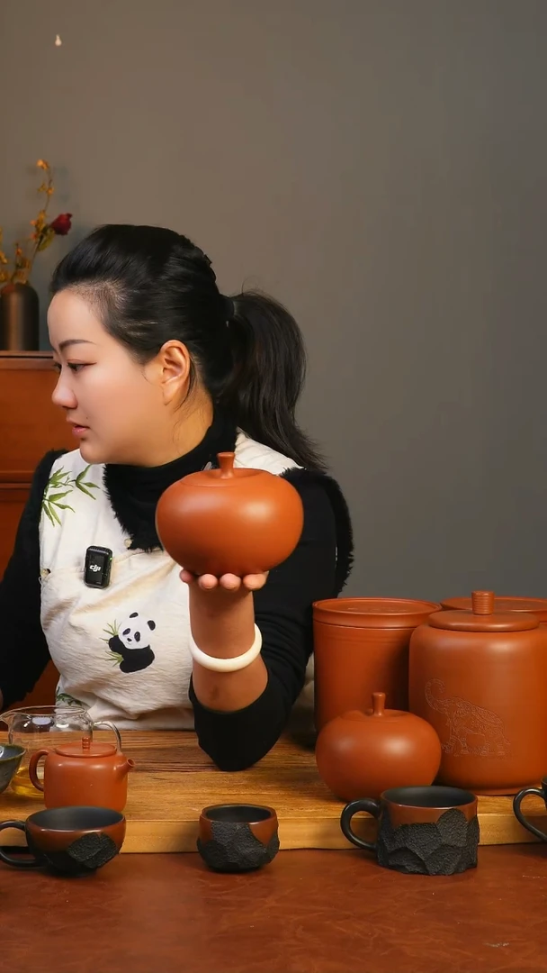 罐建水紫陶全手工茶叶罐漫典系列 微瑕款