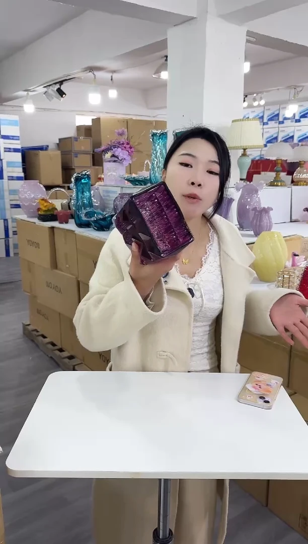 【闪购商品】琉璃盛泰花器E-品24