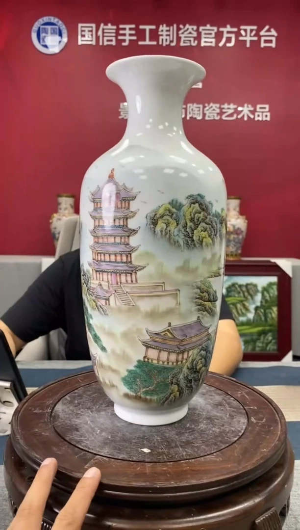 摆件c287景德镇瓷器一件