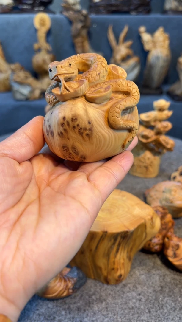 【闪购商品】柏木（崖柏）崖柏摆件