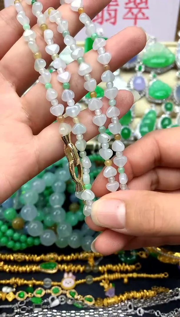 颈饰未镶嵌翡翠137-中国好珍宝