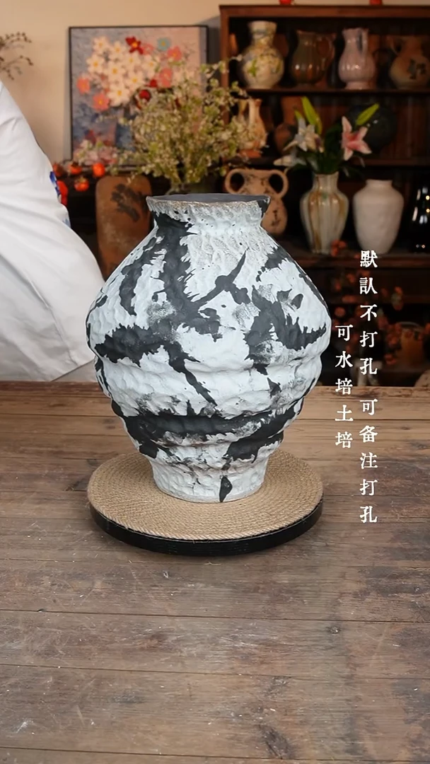 摆件9999景德镇陶瓷花瓶