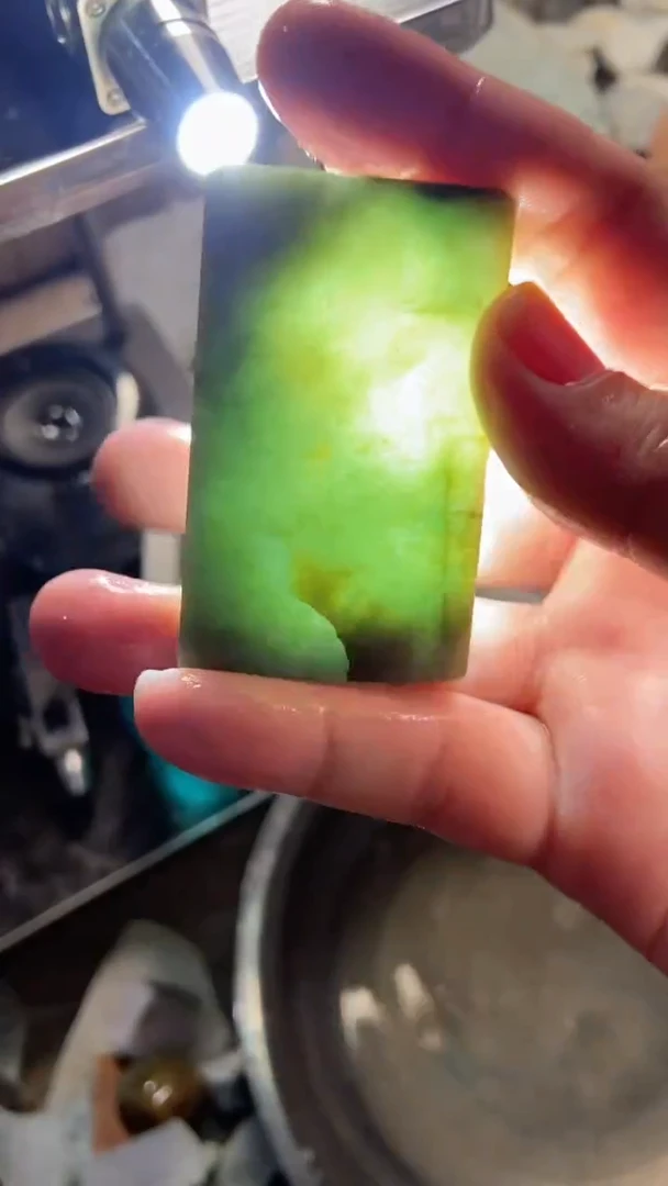配石翡翠翡翠边角料未加工34