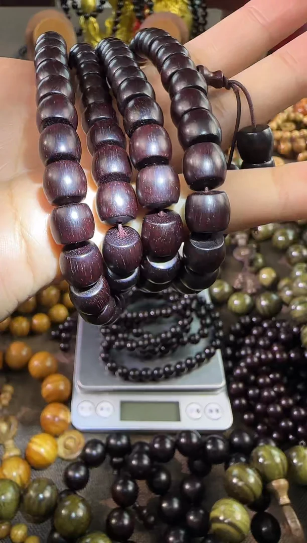 手串/手链小叶紫檀桶珠