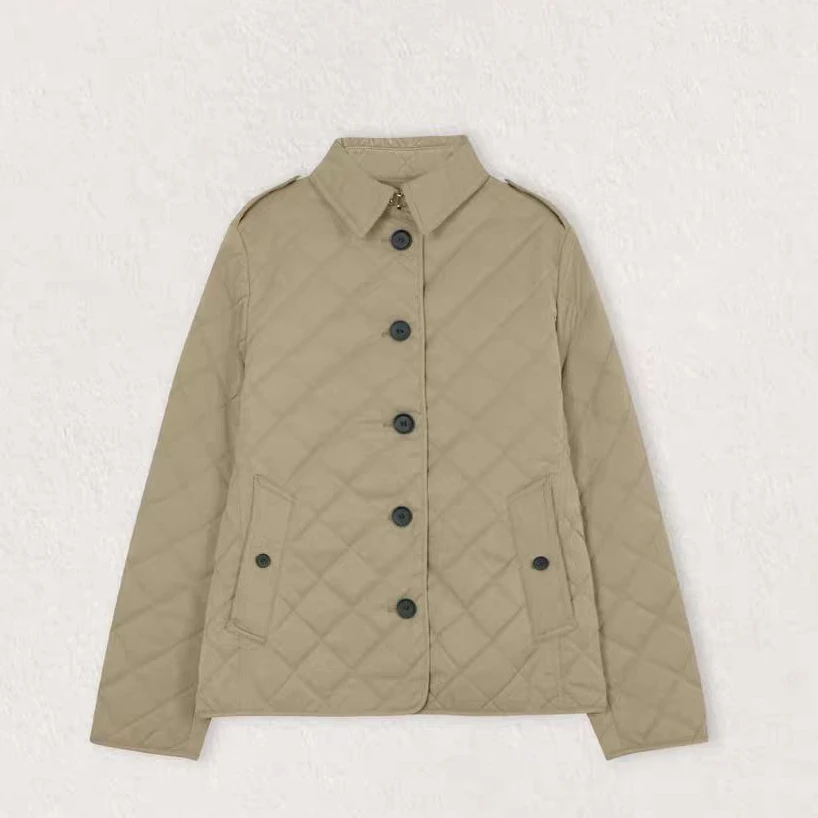 POLO领宽松型翻领常规款棉服棉衣韩版薄款加厚纯色K5912
