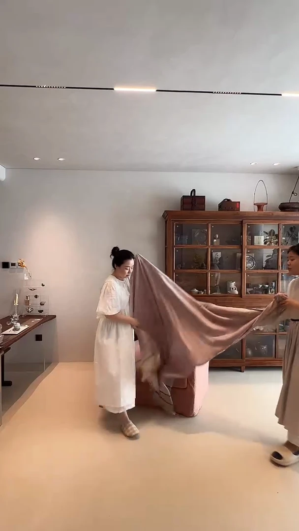 茶道摆件0000紫色毛毯