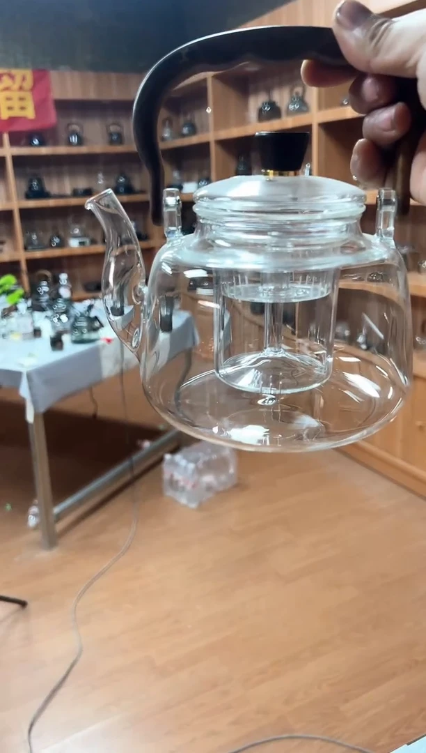 高硼硅玻璃泡茶壶