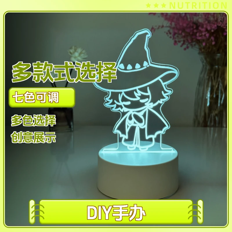 光遇周边巫师白鸟摆件虚荣箬笠手办摆件立牌DIY生日庆典创意可爱