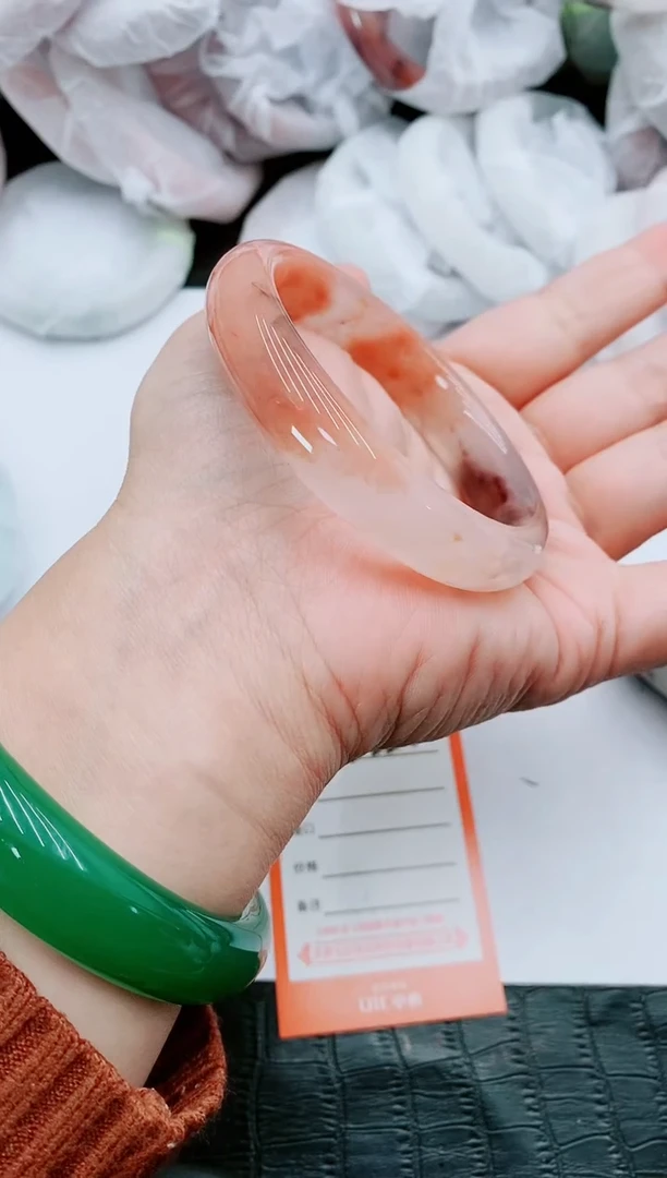 【闪购商品】石英质玉手镯未镶嵌S220-57-56