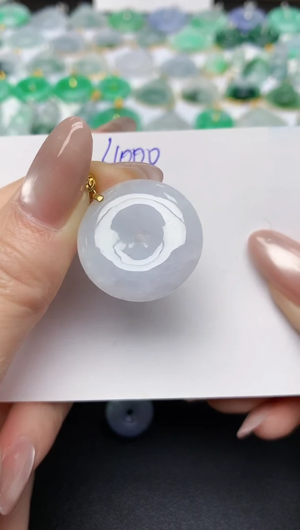 颈饰未镶嵌翡翠天然缅甸A货翡翠百元以上9元证书费自理