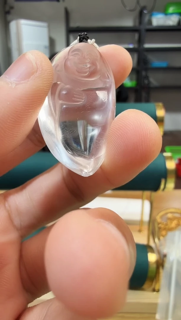 吊坠(赠链)未镶嵌水晶晶0010