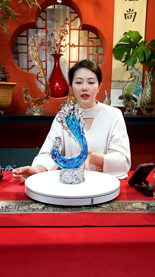 手工艺品琉璃风生水起