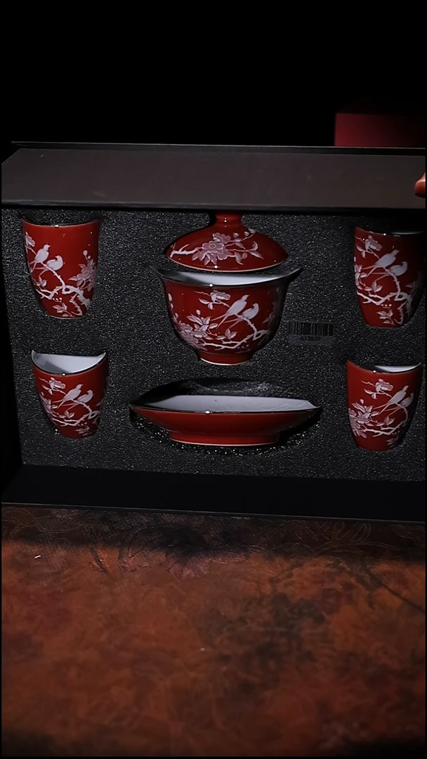 陶瓷茶具（无礼盒）@@A13829