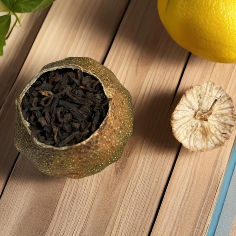 正宗新会小青柑普洱茶宫廷柑普茶陈皮普洱茶熟茶熟普