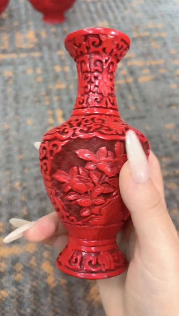 【晋博雅物】-漆器瓶001