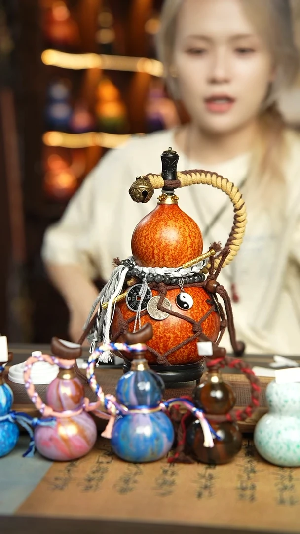 105号650ml左右非遗大漆酒葫芦