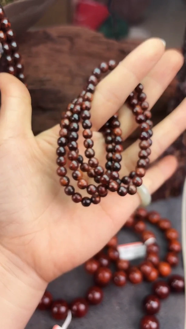 降真香海南红降花梨公0.6*108高货黄油芝麻点单圈