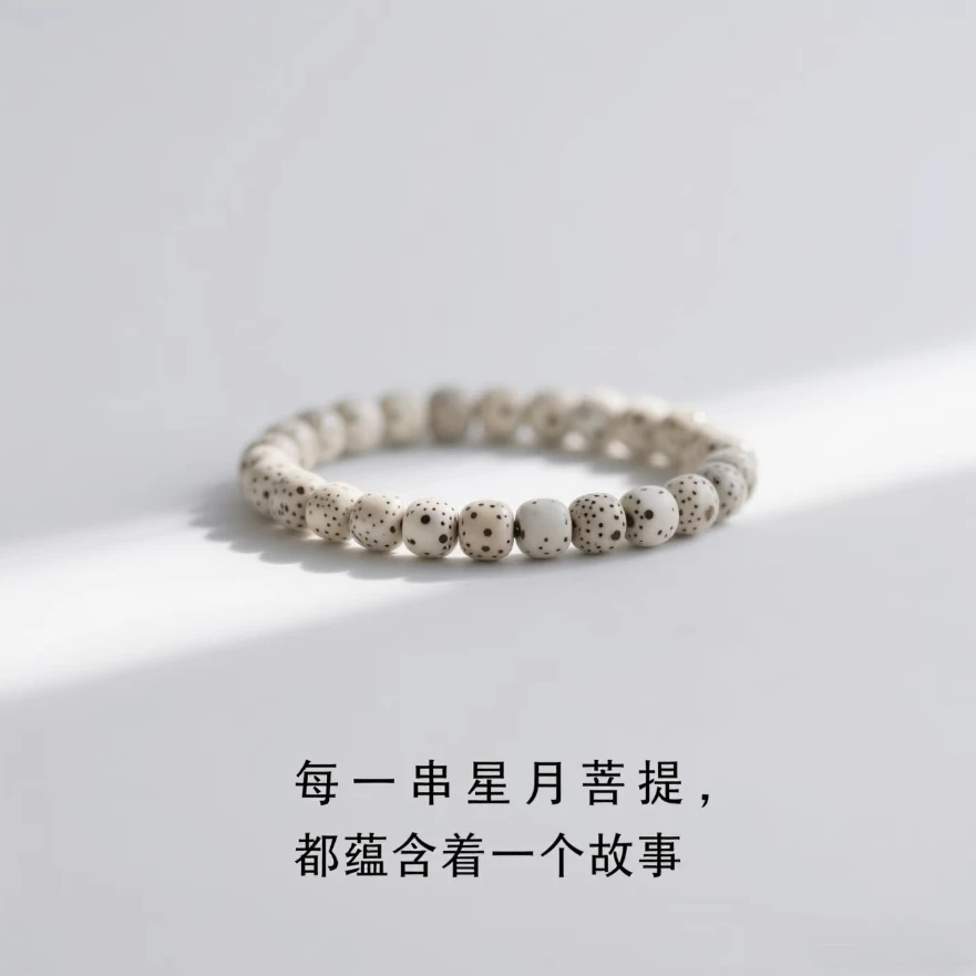 非金属木质手链 【观文手串】海南星月菩提手串正品原生态高密手链