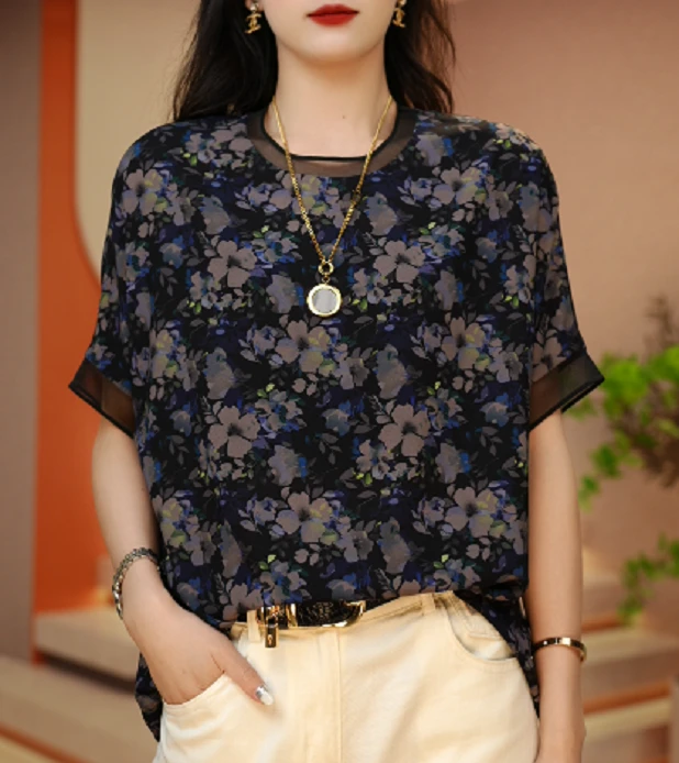 原创 夏季新款高级感洋气时尚百搭显瘦上衣