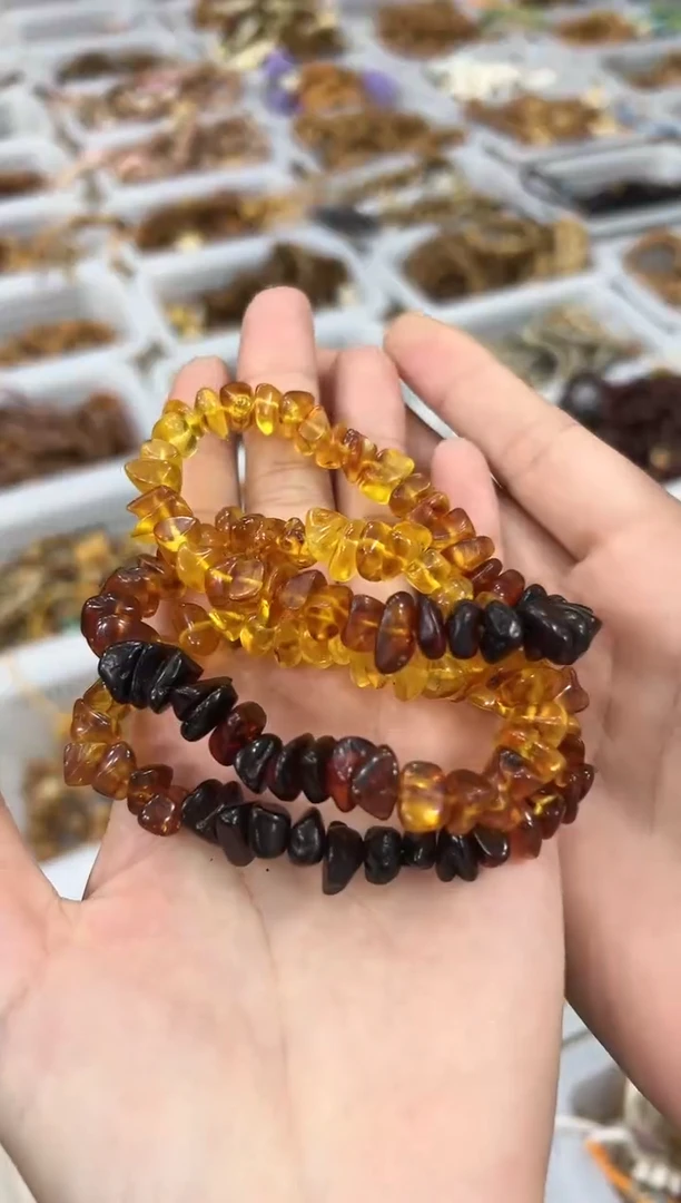 手链蜜蜡未镶嵌一代原矿随行单圈【8-10克】