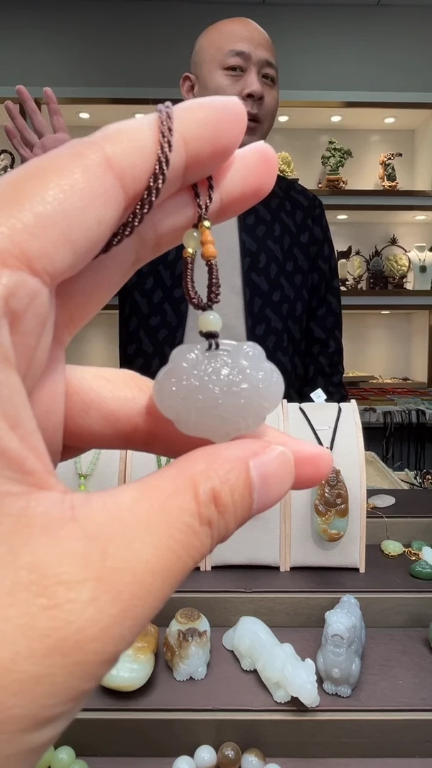 颈饰未镶嵌和田玉多样性发货1