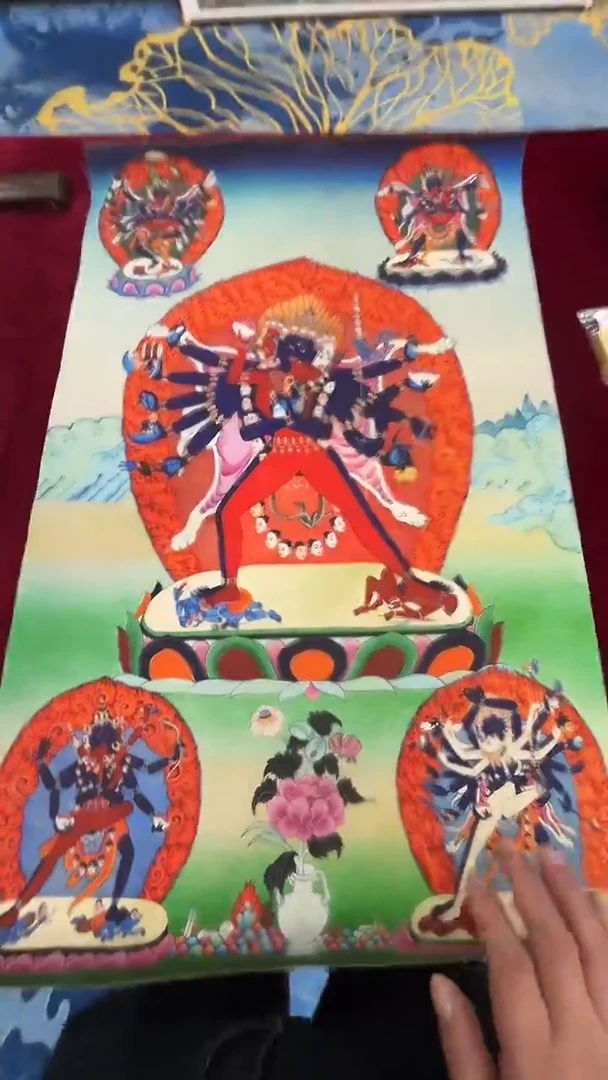 卷轴画唐卡16035