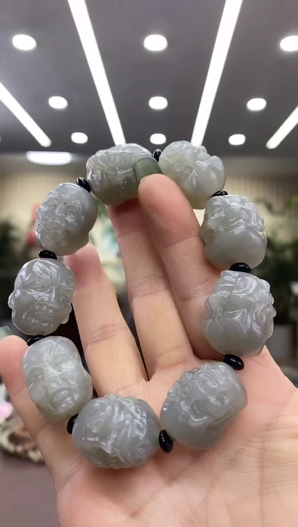 未镶嵌手链和田玉手串