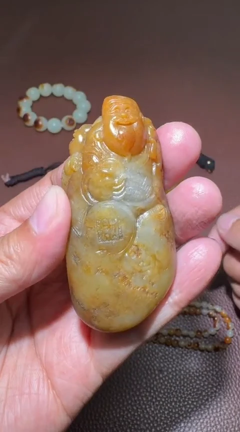 未镶嵌和田玉把件和田玉
