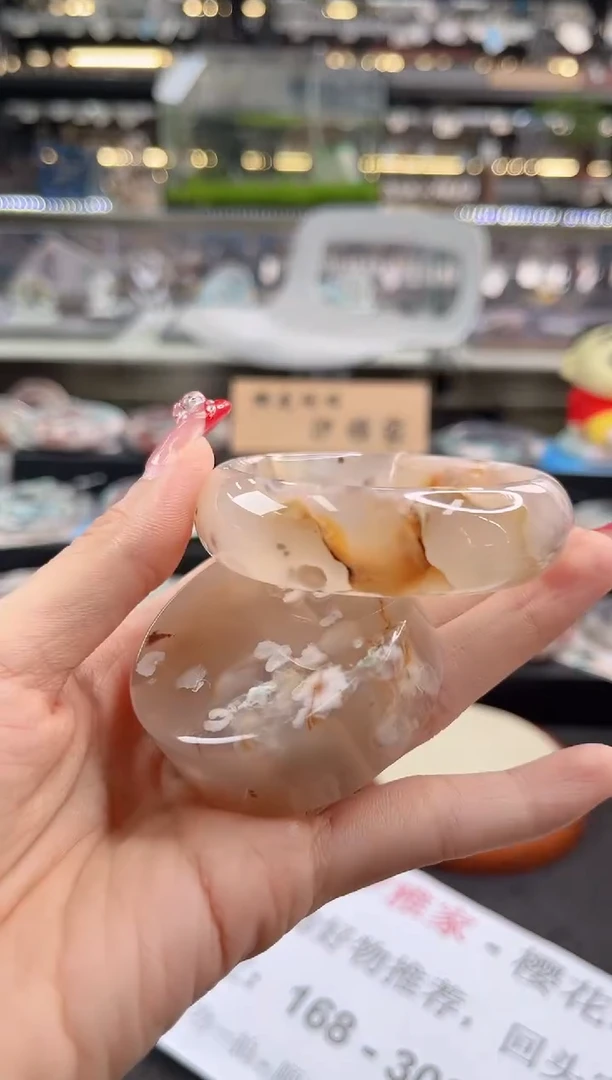 未镶嵌手镯石英质玉54圈口 （赠品镯心）3751572