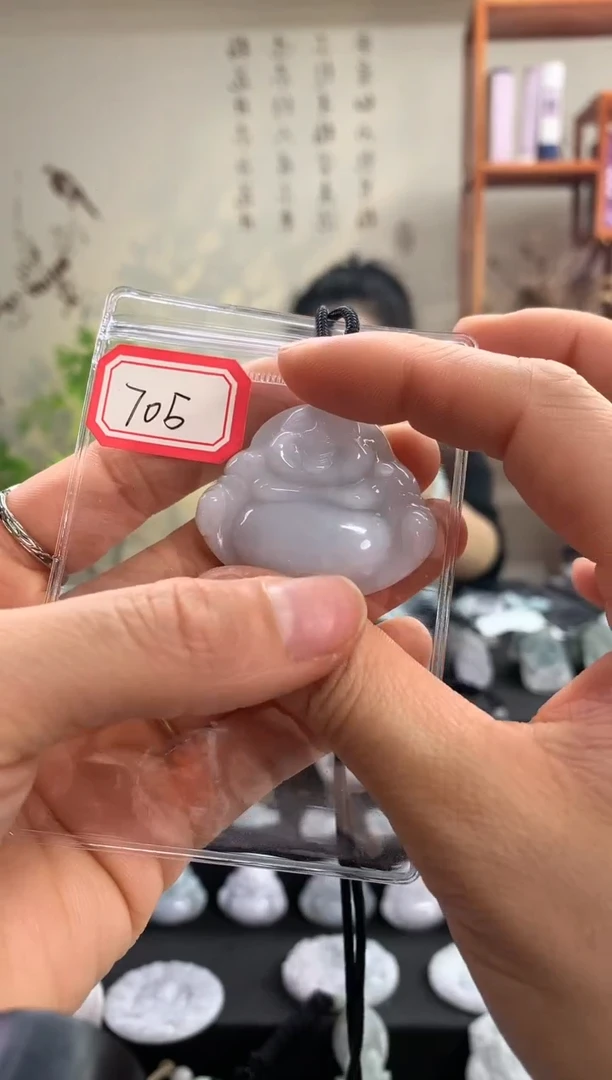 【闪购商品】翡翠颈饰未镶嵌佛公705