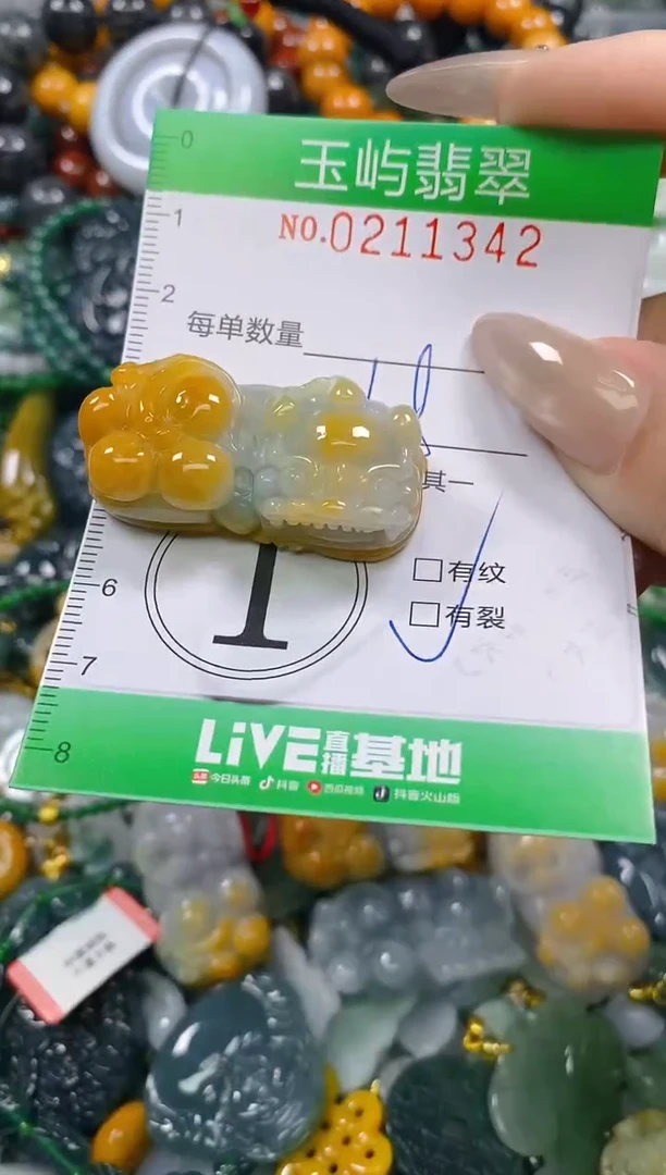 颈饰未镶嵌翡翠闪购0211342