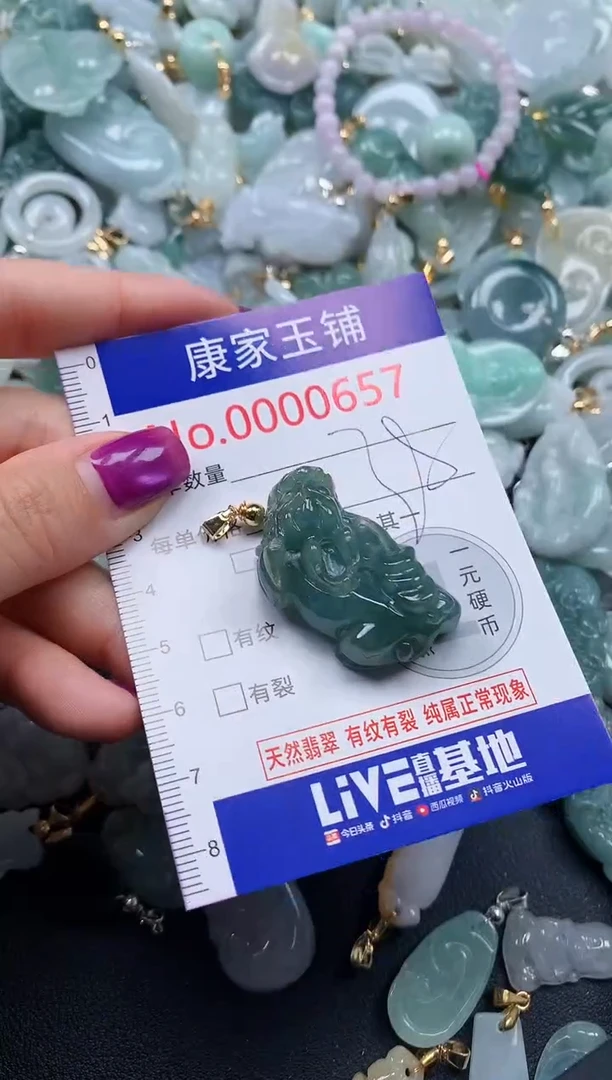 颈饰未镶嵌翡翠657