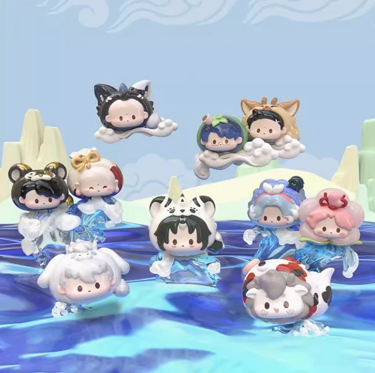 非人哉迷你趴趴公仔第二弹萌粒潮玩手办摆件礼物