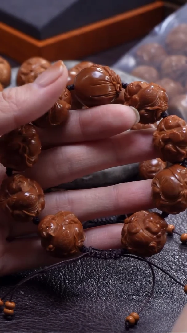 手串/手链橄榄核八方来财