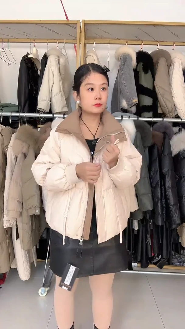 110-125斤可以穿皮羽绒