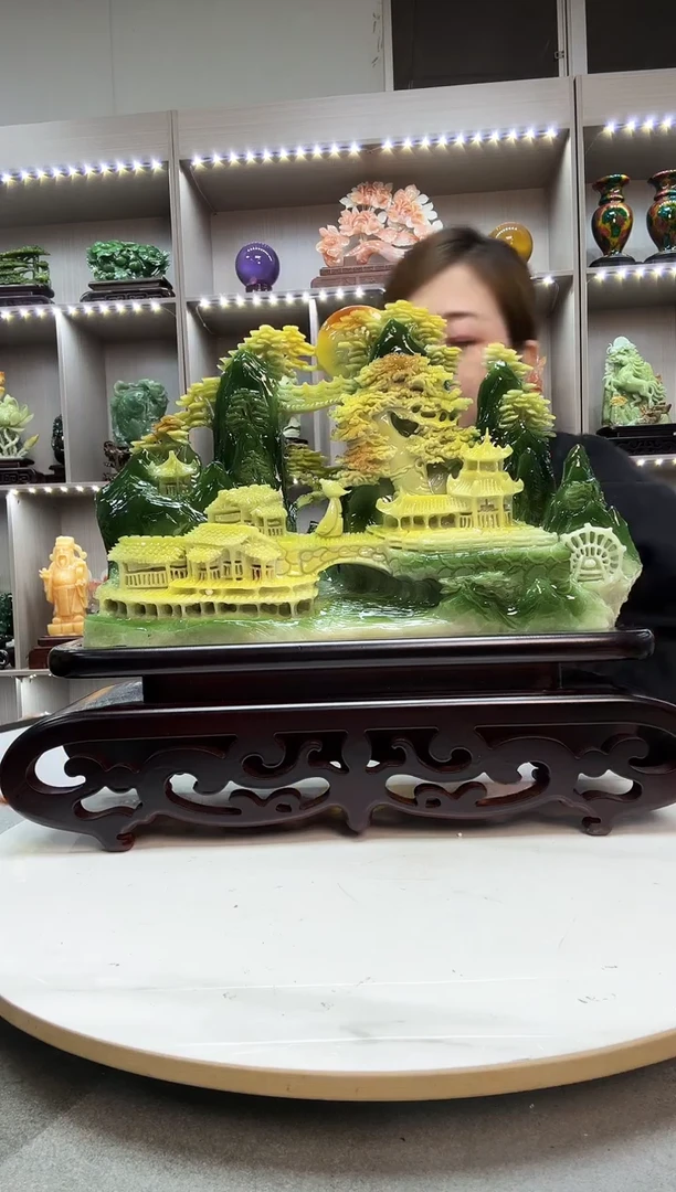 石材天然石材高端家居装饰摆件