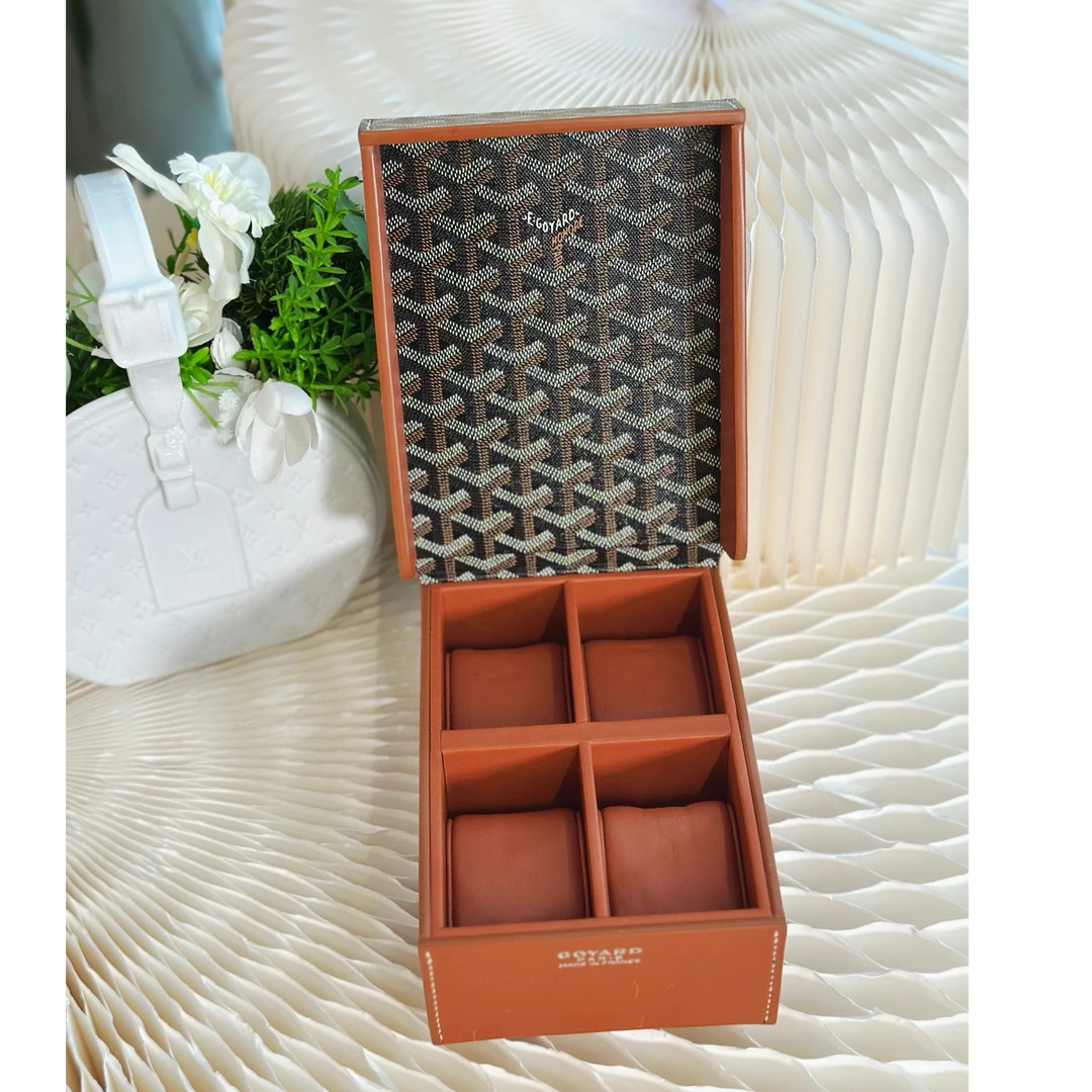 99新 Goyard Goyard戈雅 老佛爷四卡位腕表箱