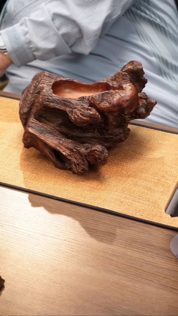 4号云小屋紫柚木果盘