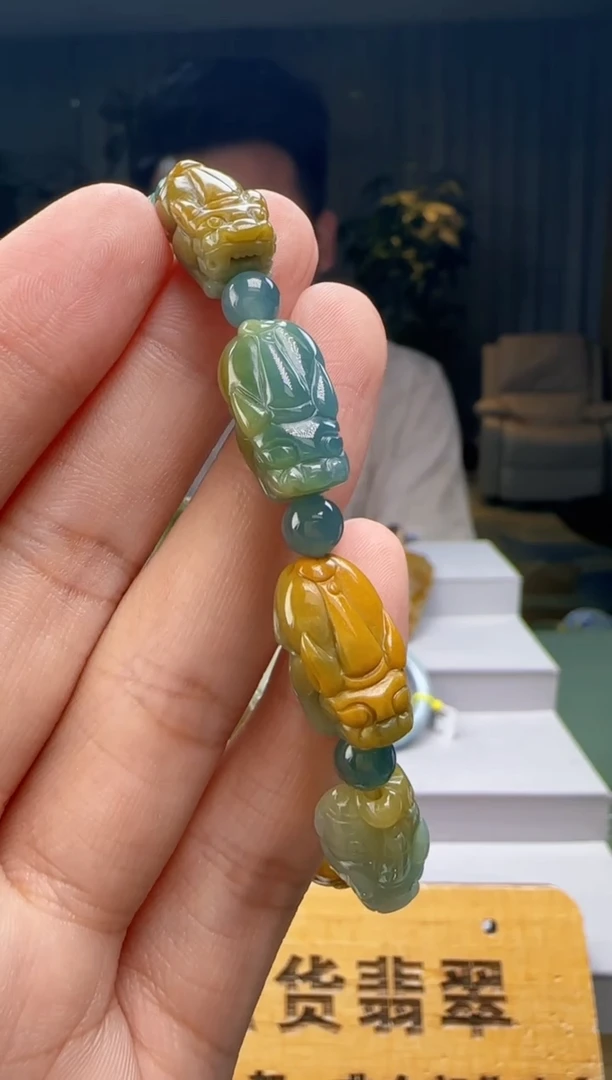 未镶嵌手链翡翠多样性发其一AR@@