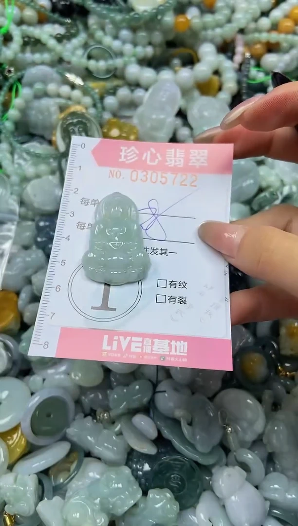 翡翠未镶嵌颈饰闪购0305722