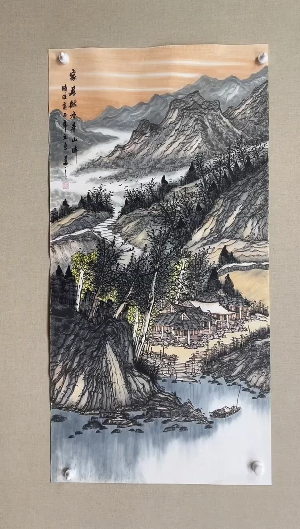 国画138*68 吴立勇吴立勇吴立勇吴立勇