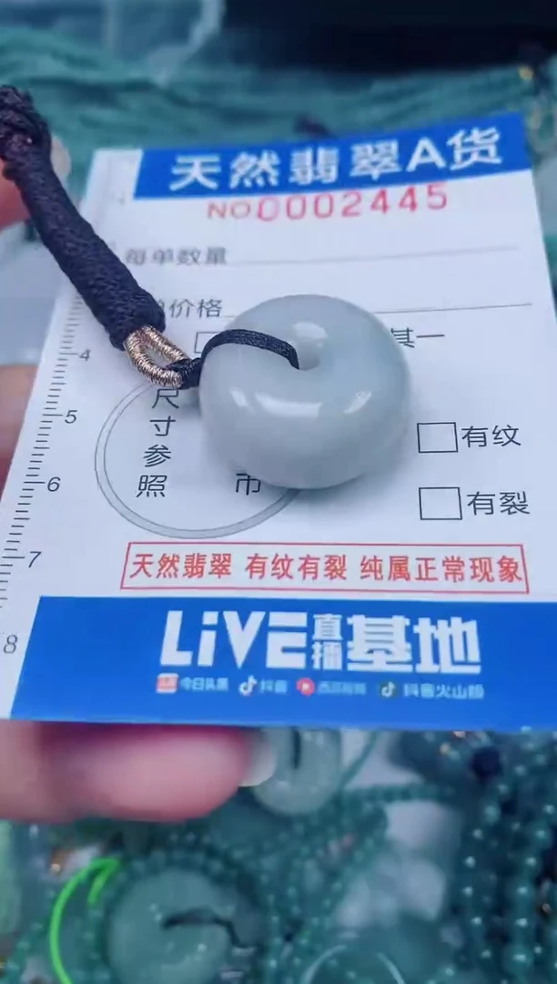 颈饰未镶嵌翡翠00002445