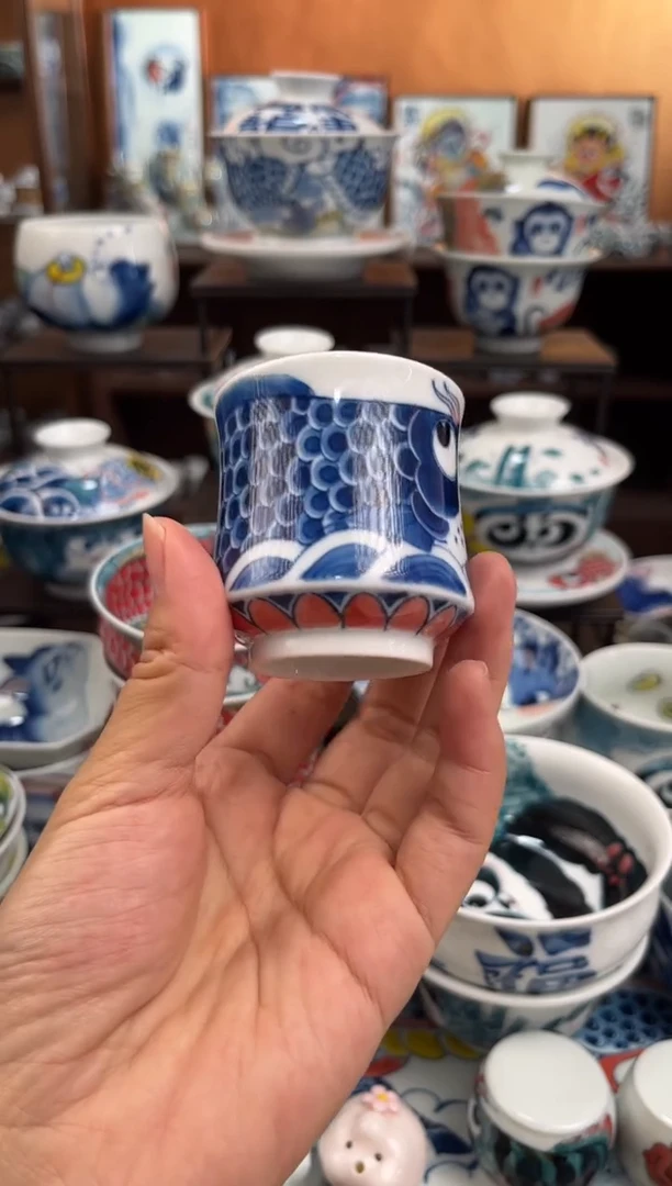 昨明破浪蓝鱼杯子直播间福利价