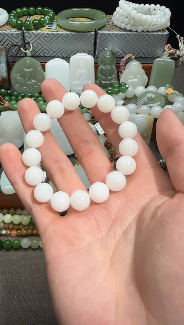 【闪购商品】和田玉手链未镶嵌和田玉手串