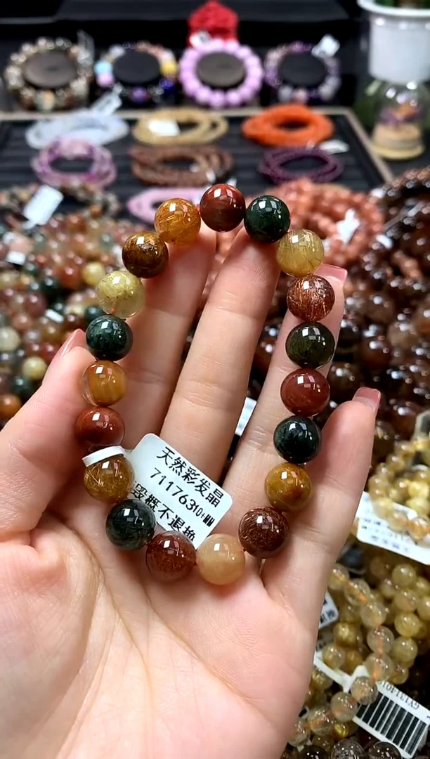 未镶嵌手链水晶10+