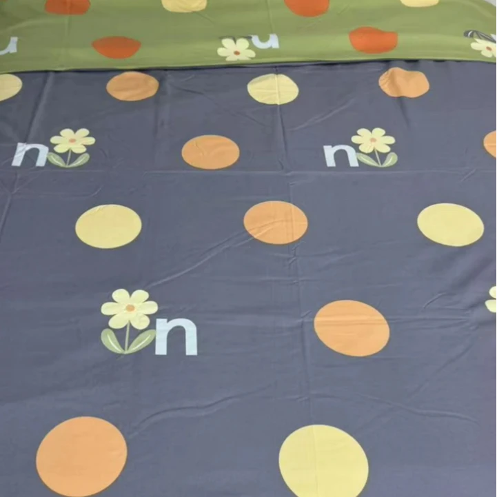 （多尺寸被罩）花好月圆单人双人斜纹被罩