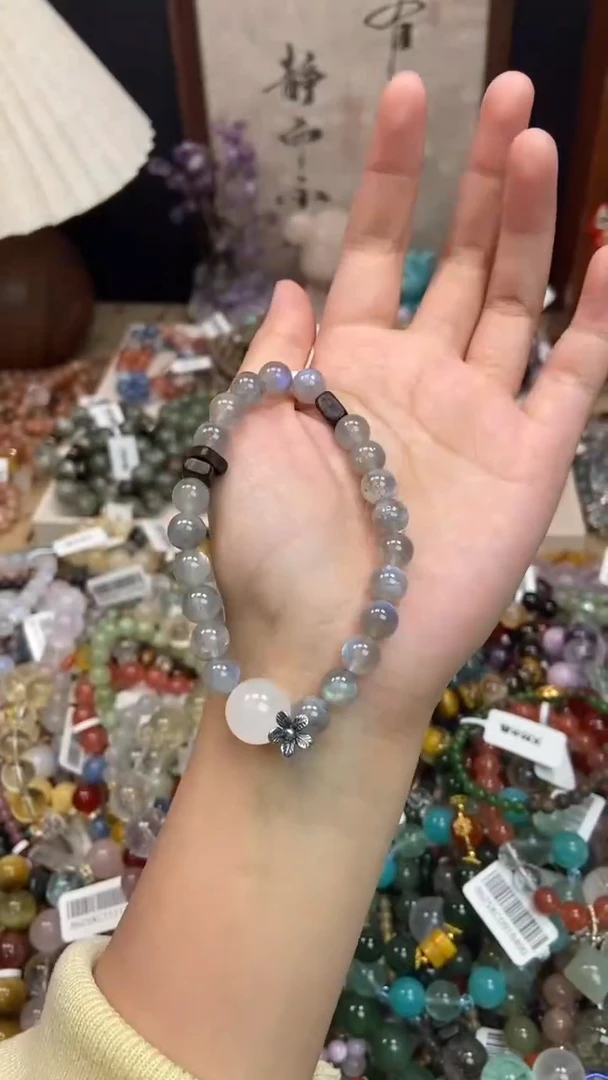 未镶嵌手链月光石473